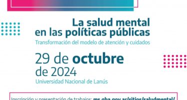 Provincia abrió la inscripción para la presentación de trabajos sobre salud mental