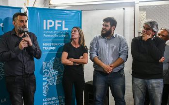 Economía Popular: Inauguraron una Centro de Formación Laboral en Tres de Febrero