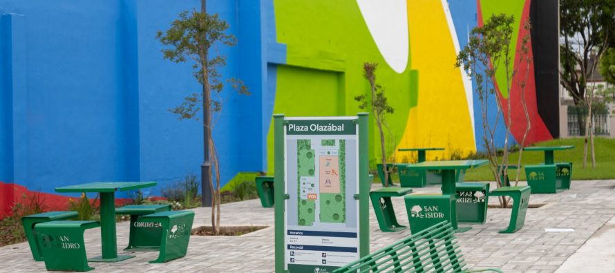 Mañana se inaugura la nueva Plaza Olazábal en Boulogne