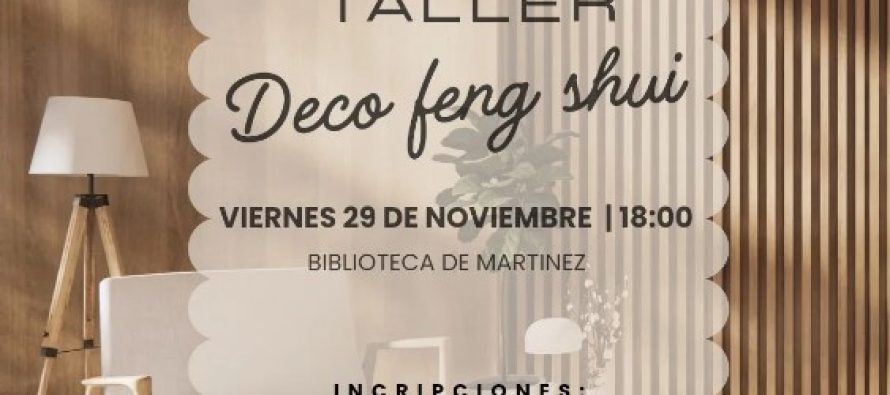 Taller de Deco Feng Shui en la Biblioteca de Martínez