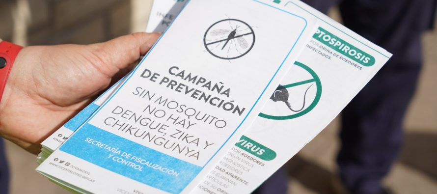 Dengue: Vicente López lleva a cabo jornadas de prevención