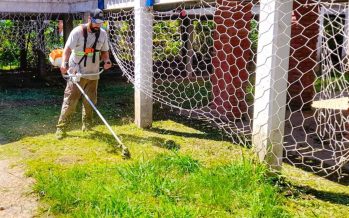 Tareas de mantenimiento en escuelas del Delta de Tigre