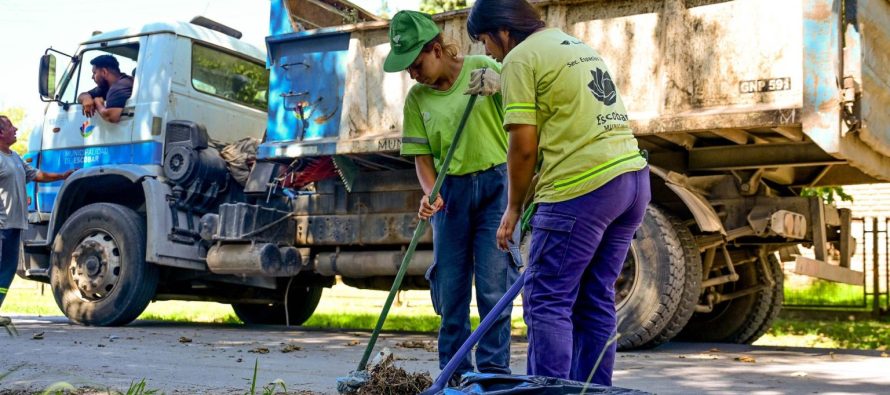 Escobar: jornadas de limpieza para evitar la formación de microbasurales