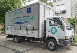 Reciclado de vidrio a domicilio