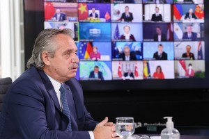 fernandez cumbre lideres clima