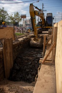 Túnel Sobremonte obras AySA