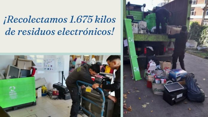 Finalizó la Campaña de Recolección de Residuos Electrónicos organizada por la Comunidad Ampliada San Andrés