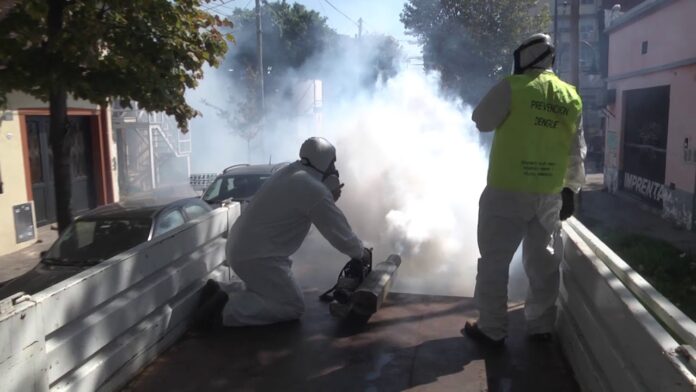 San Fernando sigue fumigando contra el dengue y solicita mayor prevención en los hogares